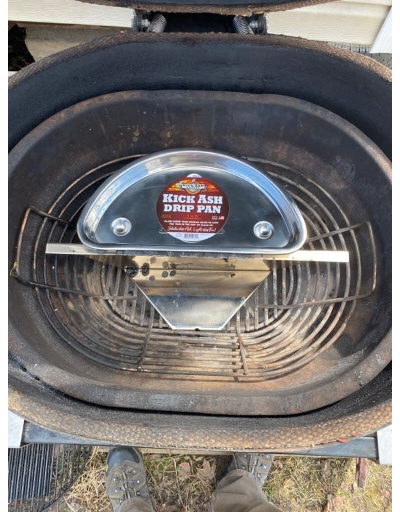 Kick Ash Basket Kick Ash Basket For X-Large Primo Oval Grill - KAB-OX-SS