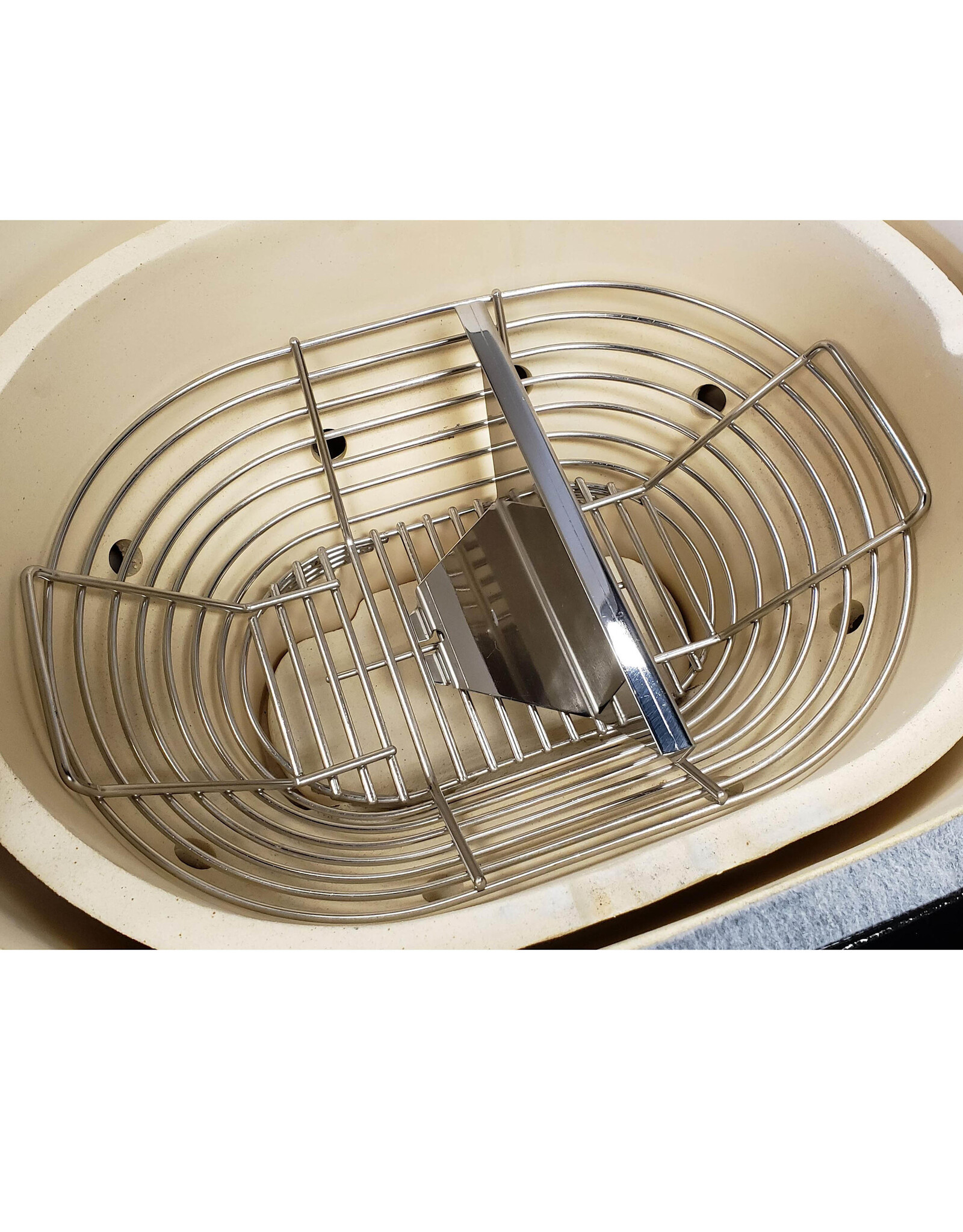 Kickash Basket Kick Ash Basket For Large Oval Primo Grill - KAB-OL-SS
