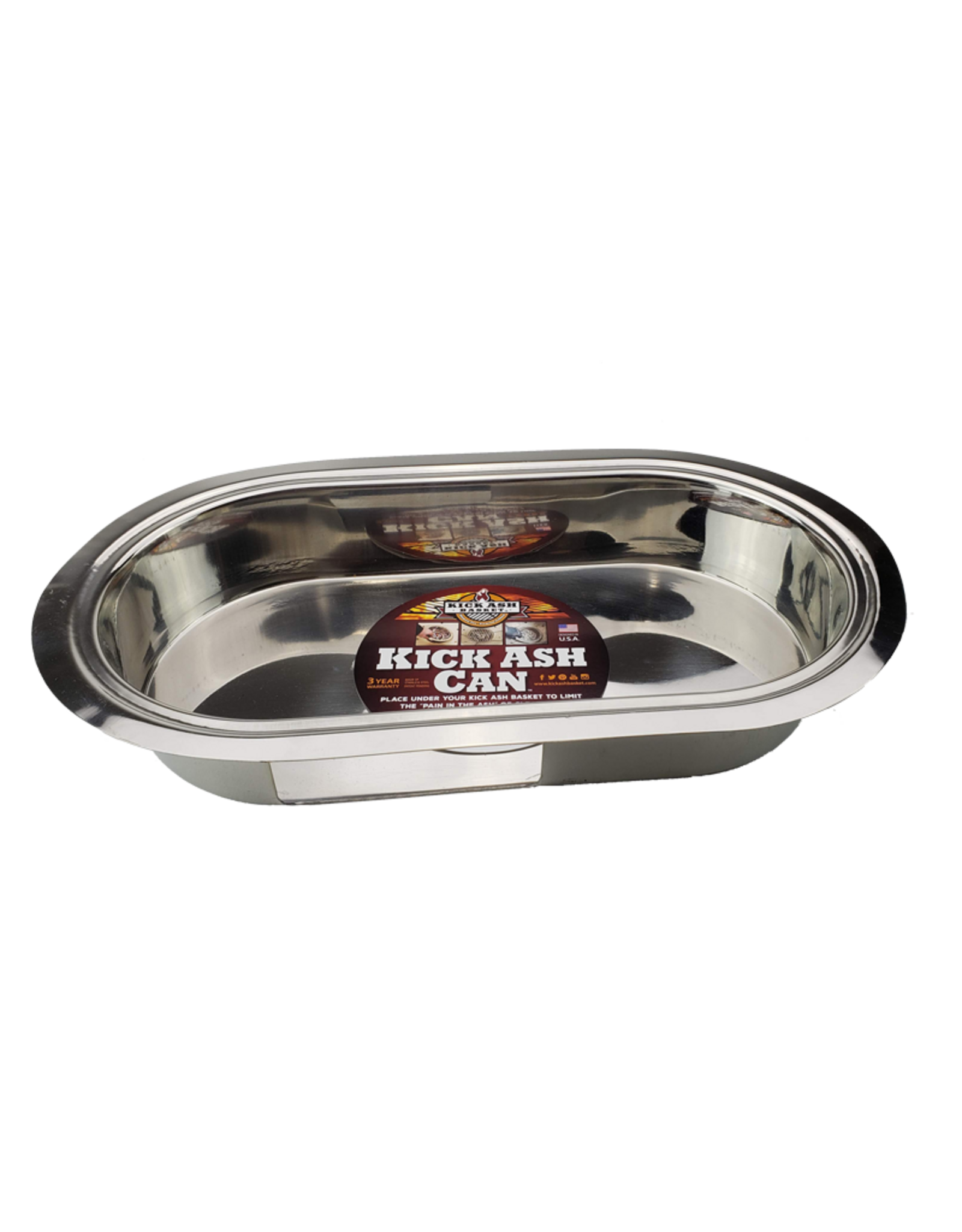 Kickash Basket Kick Ash Can for Primo Oval X-Large Grill - KAC-OX