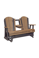 Luxcraft 5' Adirondack Balcony Glider - 5APBG (Deluxe Color)