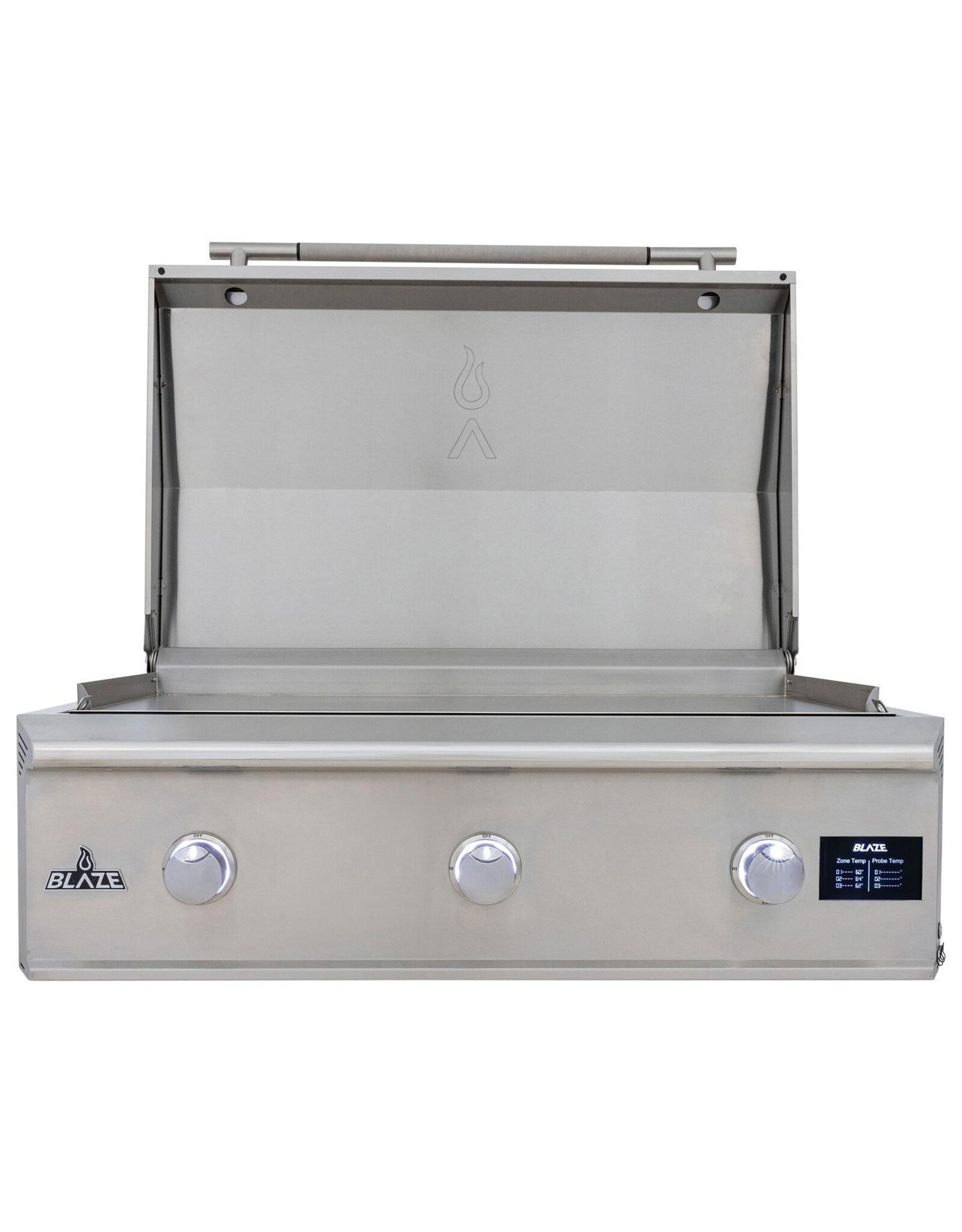 Blaze Outdoor Products Blaze LTE PRO 40-Inch Built-in Natural Gas Griddle w/ Digital Temperature Screen & Lift-Assist Lid - BLZ-GRIDDLE40-NG