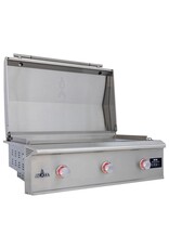 Blaze Outdoor Products Blaze LTE PRO 40-Inch Built-in Propane Gas Griddle w/ Digital Temperature Screen & Lift-Assist Lid - BLZ-GRIDDLE40-LP