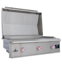 Blaze Outdoor Products Blaze LTE PRO 40-Inch Built-in Propane Gas Griddle w/ Digital Temperature Screen & Lift-Assist Lid - BLZ-GRIDDLE40-LP