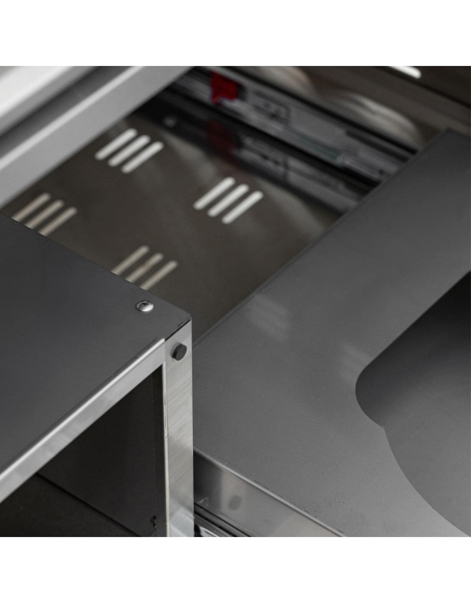 Blaze Outdoor Products Blaze Grill Cart for LTE PRO 40-Inch Griddles - BLZ-GRIDDLE40-CART-LTSC