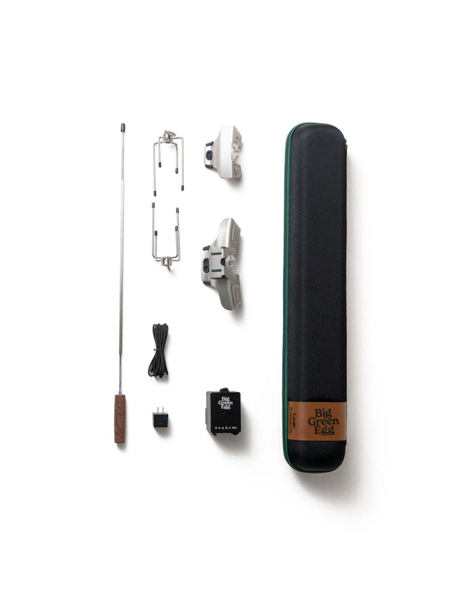 Big Green Egg Big Green Egg Rotisserie Kit for Large Kamado Grill - 136497