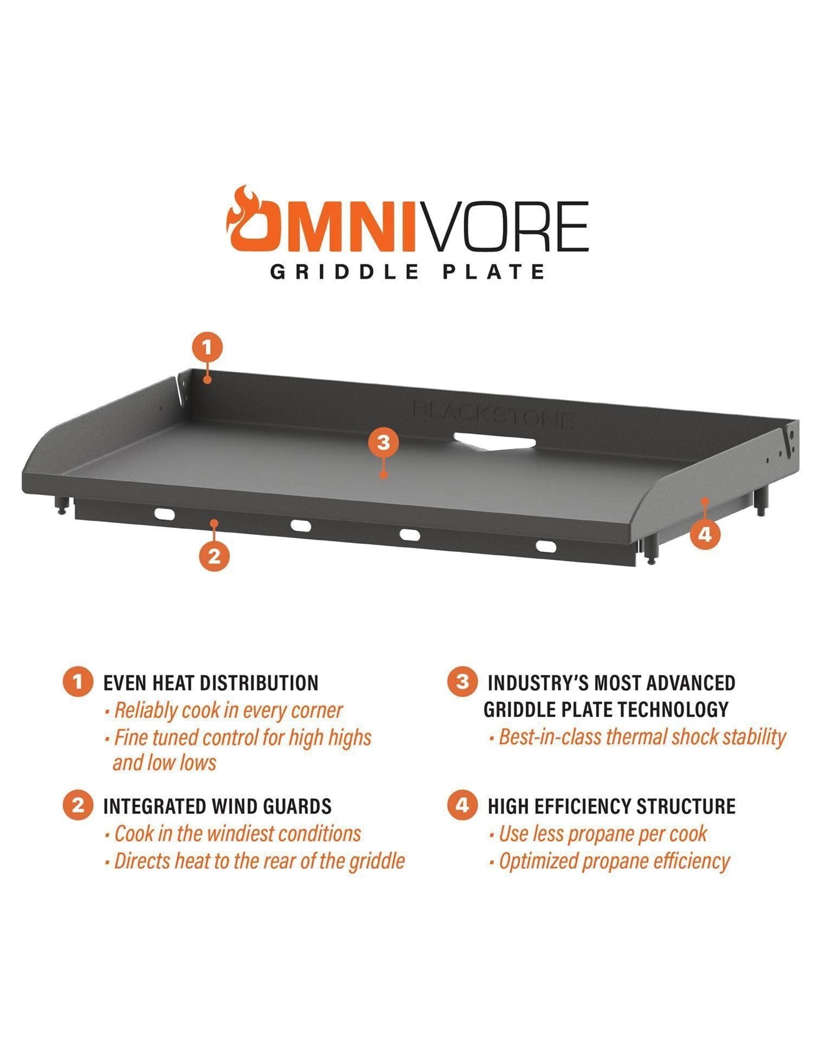 Blackstone Blackstone 28-Inch XL Built-In Propane Gas Griddle W/Hood - 6128
