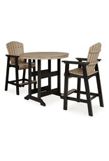 Ashley Furniture Ashley Furniture - Fairen Trail Outdoor Bar Table and 2 Barstool - P211-3PC