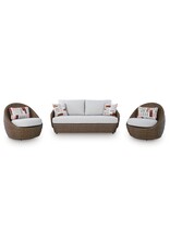 Ashley Furniture Ashley Furniture Cardiff Beach 4-Piece Outdoor Conversation Set with Coffee Table