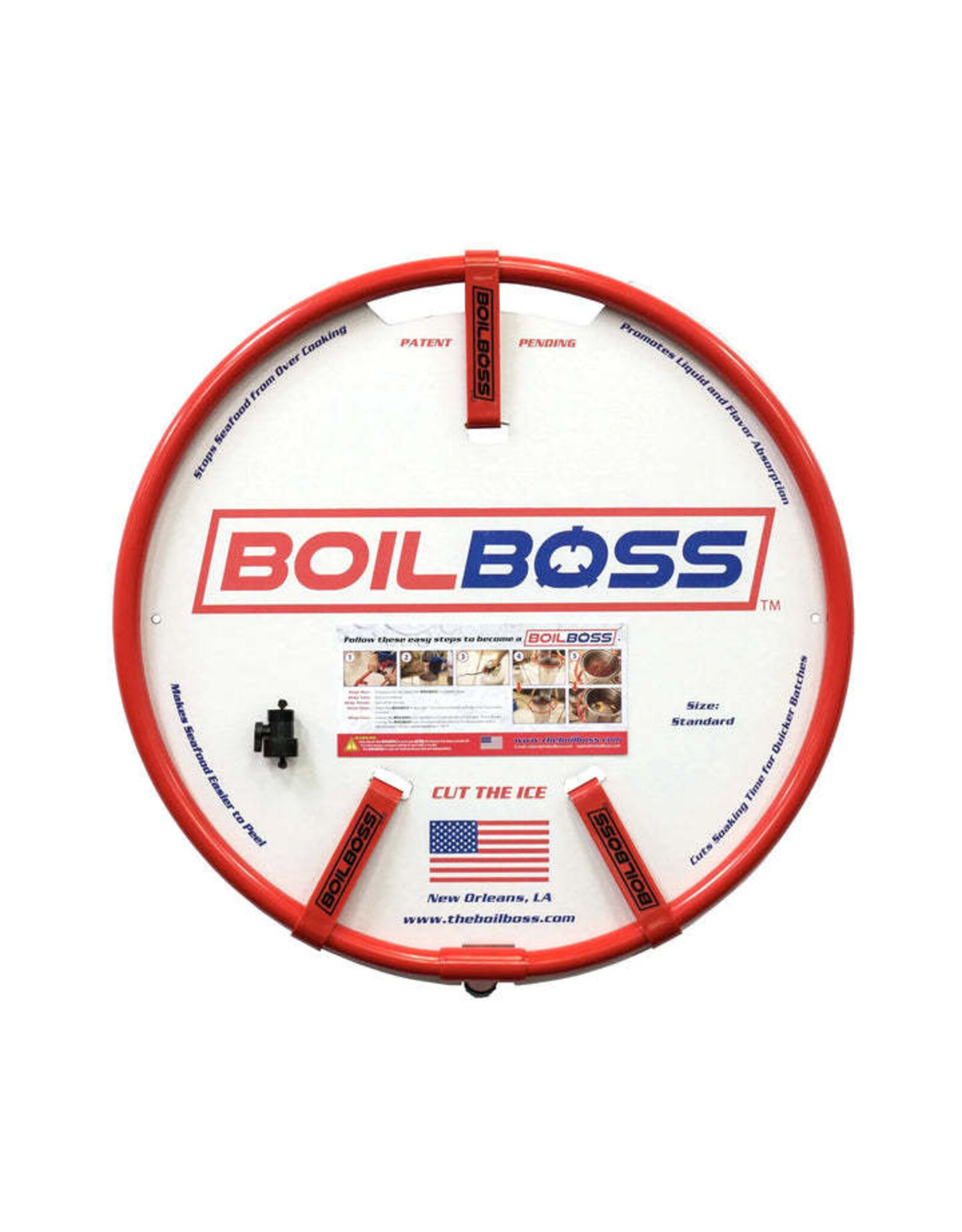 Boil Boss Boil Boss - Crawfish Boil Pot Cooler - Red - BoilBoss-R