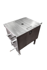 High Performance Cookers High Performance Cookers 40 Gallon / 160 Quart Powered Seafood/Crawfish Cooker (Flip Basket) with Wheel Kit - CSC-60GAL + CS-WHEELS