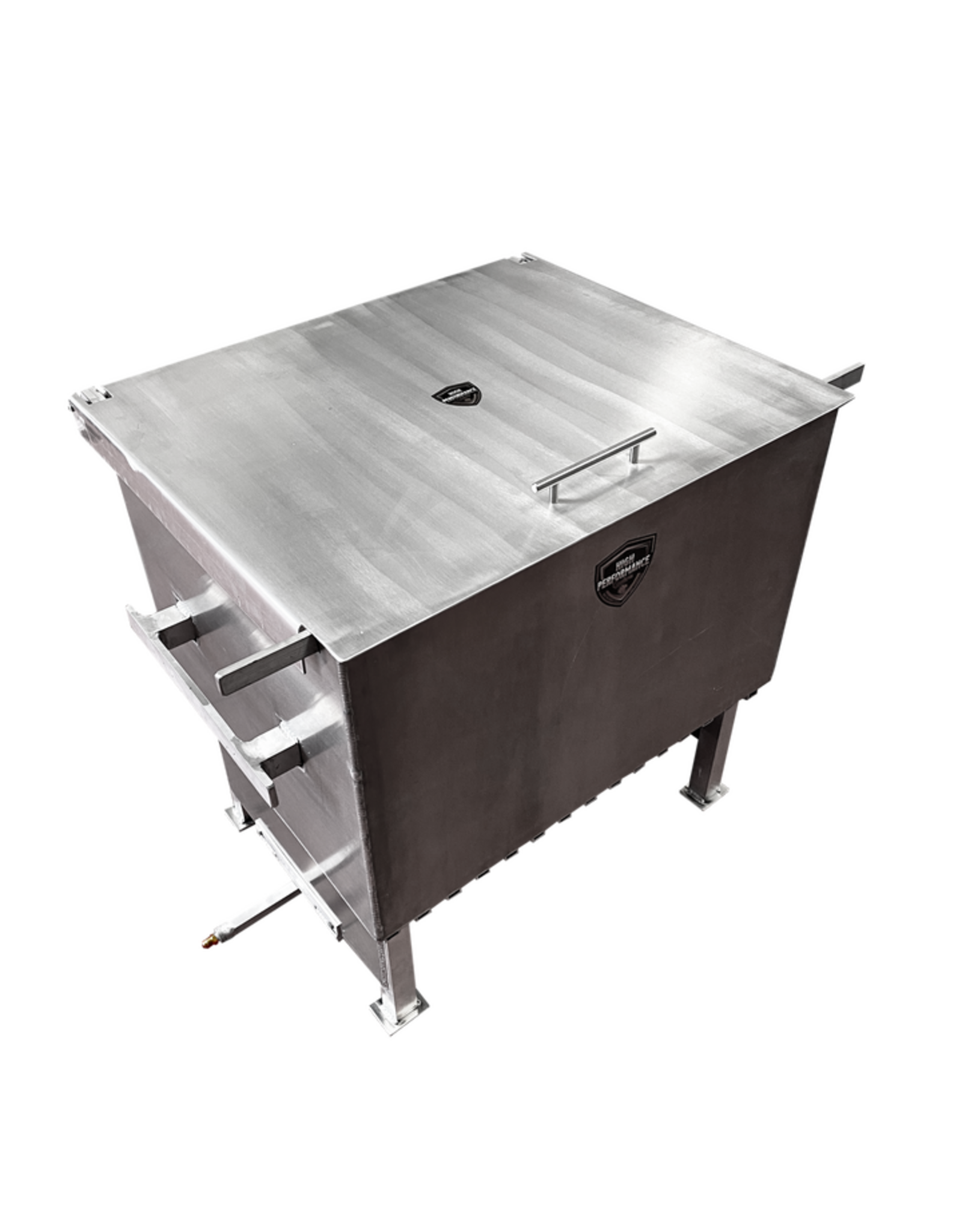 High Performance Cookers High Performance Cookers 40 Gallon / 160 Quart Powered Seafood/Crawfish Cooker (Flip Basket) with Wheel Kit - CSC-60GAL + CS-WHEELS