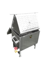 High Performance Cookers High Performance Cookers 40 Gallon / 160 Quart Powered Seafood/Crawfish Cooker (Flip Basket) with Wheel Kit - CSC-60GAL + CS-WHEELS