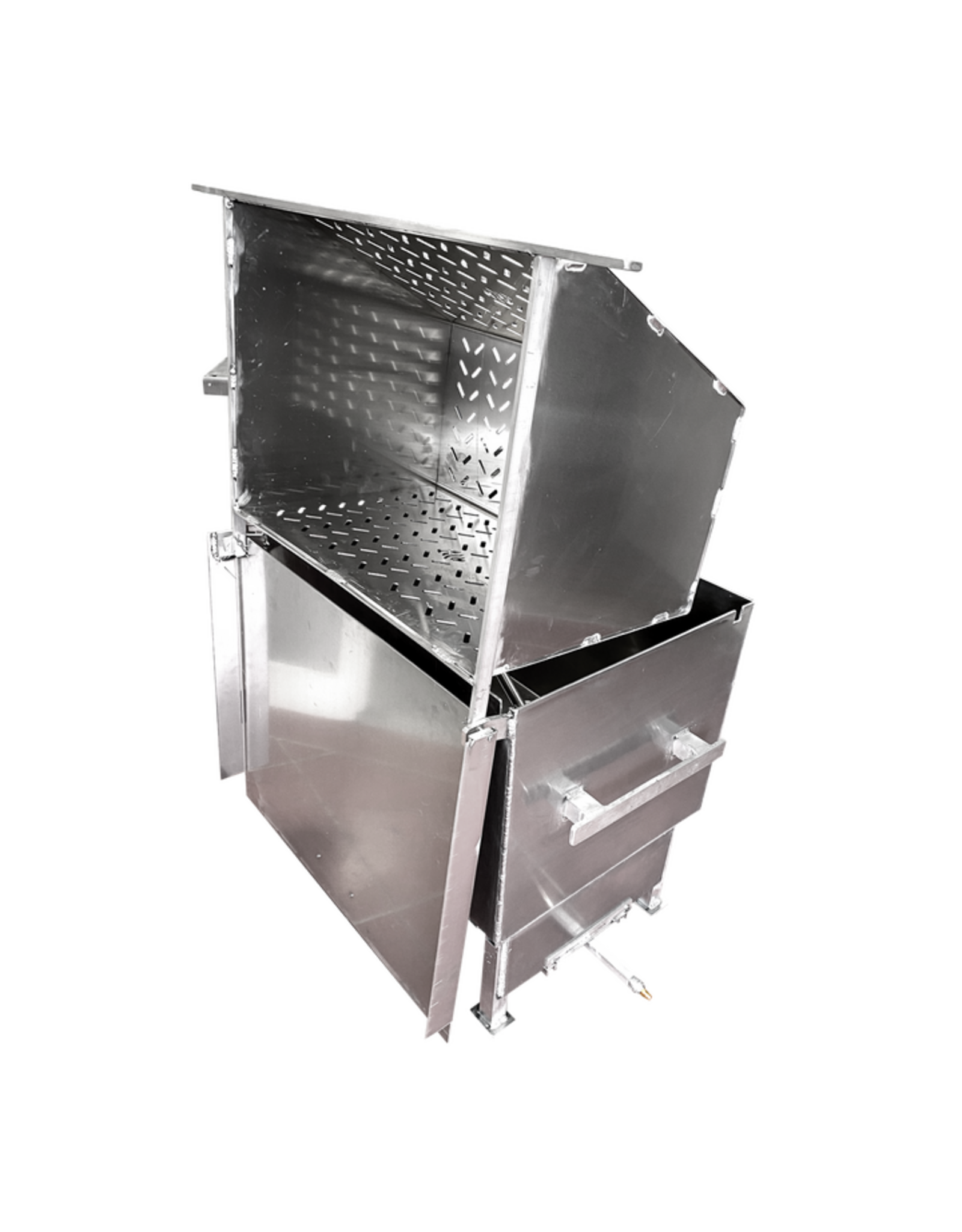 High Performance Cookers High Performance Cookers 40 Gallon / 160 Quart Powered Seafood/Crawfish Cooker (Flip Basket) with Wheel Kit - CSC-60GAL + CS-WHEELS