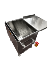 High Performance Cookers High Performance Cookers 40 Gallon / 160 Quart Powered Seafood/Crawfish Cooker (Flip Basket) with Wheel Kit - CSC-60GAL + CS-WHEELS