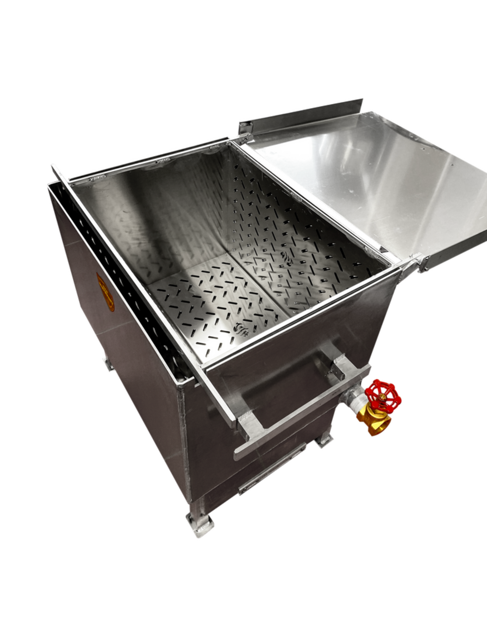 High Performance Cookers High Performance Cookers 40 Gallon / 160 Quart Powered Seafood/Crawfish Cooker (Flip Basket) with Wheel Kit - CSC-60GAL + CS-WHEELS