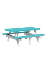 LuxCraft LuxCraft 6' Rectangular Picnic Table Dining Height - P6RPT