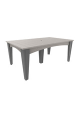 LuxCraft LuxCraft Island Dining Table - 44" x 72" Rectangular - IDT4472R
