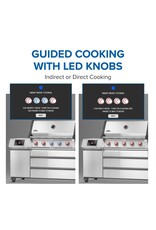 Napoleon Napoleon Prestige PRO 665 Elite 5-Burner Natural Gas Grill w/ Smart Technology & Electric Smoker Box - PRO665VXRSIBNSS