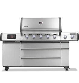 Napoleon Napoleon Prestige PRO 665 Elite 5-Burner Propane Grill w/ Smart Technology & Electric Smoker Box - PRO665VXRSIBPSS