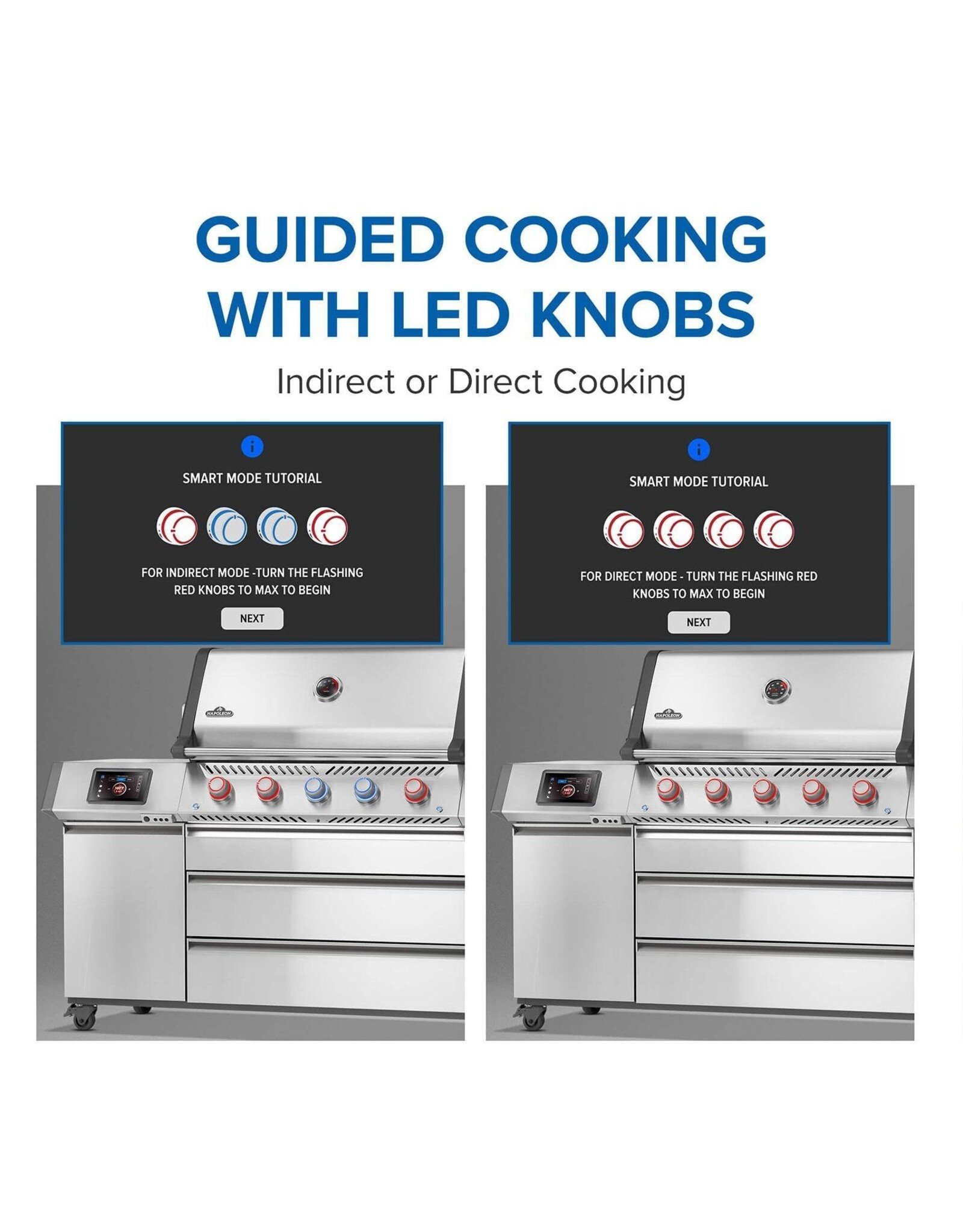 Napoleon Napoleon Prestige PRO 665 Elite 5-Burner Propane Grill w/ Smart Technology & Electric Smoker Box - PRO665VXRSIBPSS