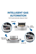 Napoleon Napoleon Prestige PRO 665 Elite 5-Burner Propane Grill w/ Smart Technology & Electric Smoker Box - PRO665VXRSIBPSS