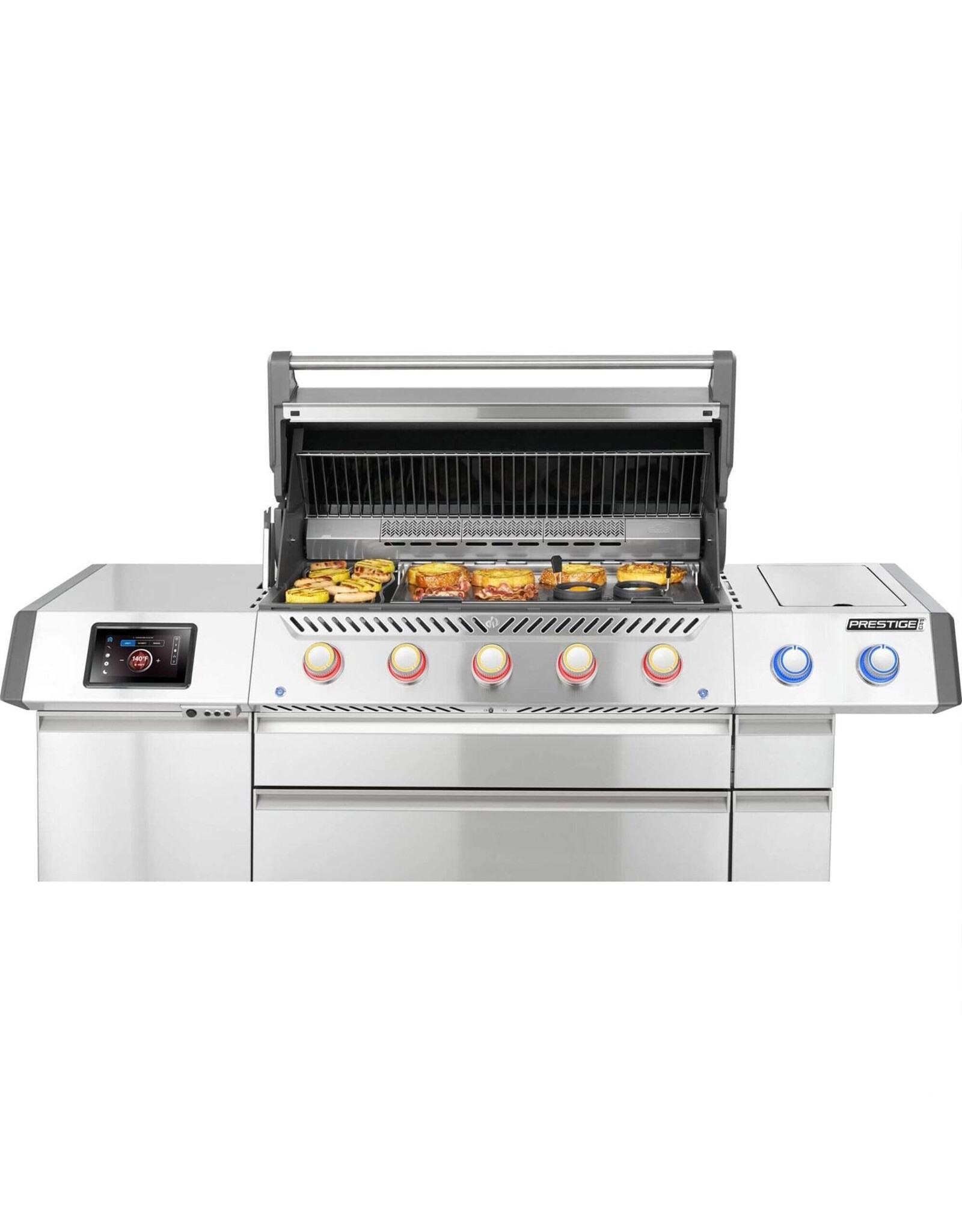 Napoleon Napoleon Prestige PRO 665 Elite 5-Burner Propane Grill w/ Smart Technology & Electric Smoker Box - PRO665VXRSIBPSS