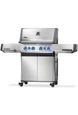 Napoleon Prestige 500 Natural Gas Grill with Infrared Side and Rear Burner, Stainless Steel - P500VRSIBNSS