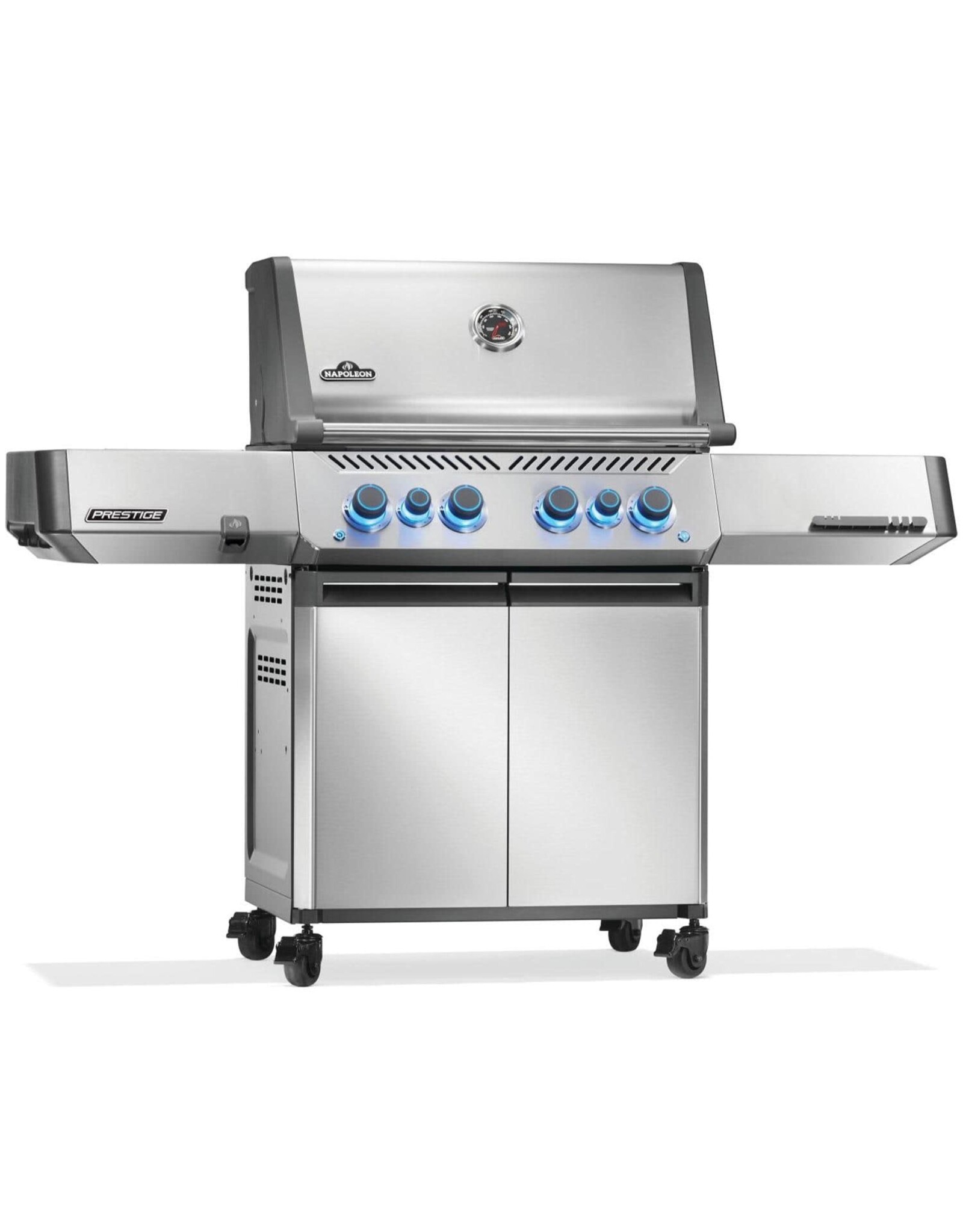 Napoleon Napoleon Prestige 500 Natural Gas Grill with Infrared Side and Rear Burner, Stainless Steel - P500VRSIBNSS