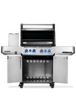 Napoleon Prestige 500 Natural Gas Grill with Infrared Side and Rear Burner, Stainless Steel - P500VRSIBNSS