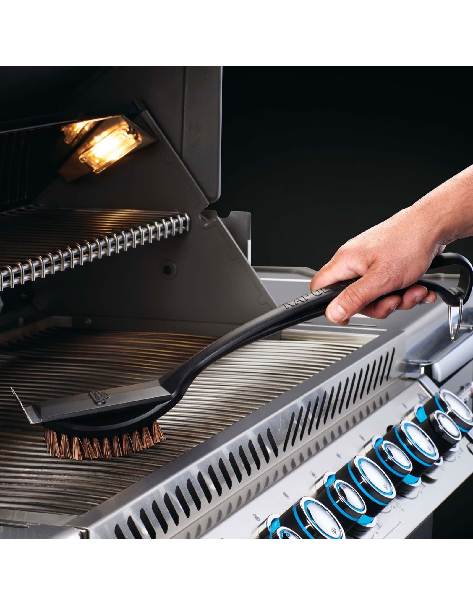 Napoleon Napoleon Natural Fiber Grill Brush with Grid Scraper - 62053