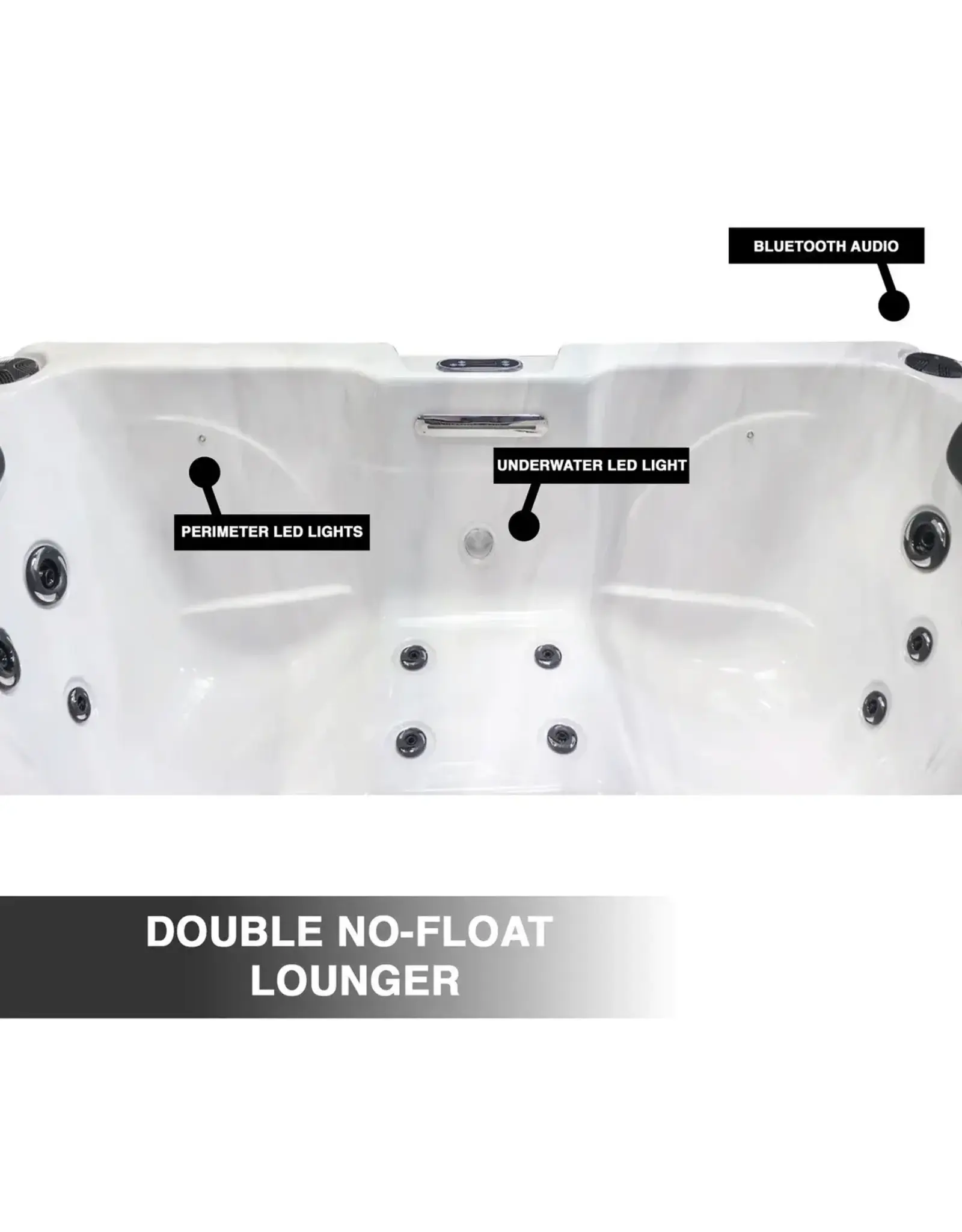 Great Lakes Spas Ontario 4-Person Hot Tub