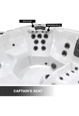 Great Lakes Spas Michigan Lounger 6-Person Hot Tub