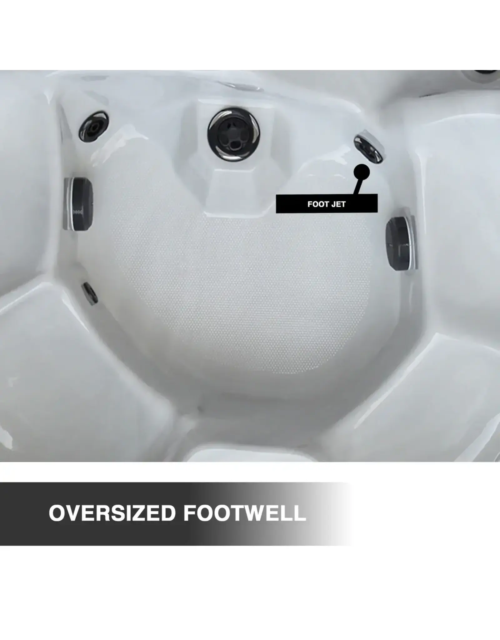 Great Lakes Spas Michigan Lounger 6-Person Hot Tub