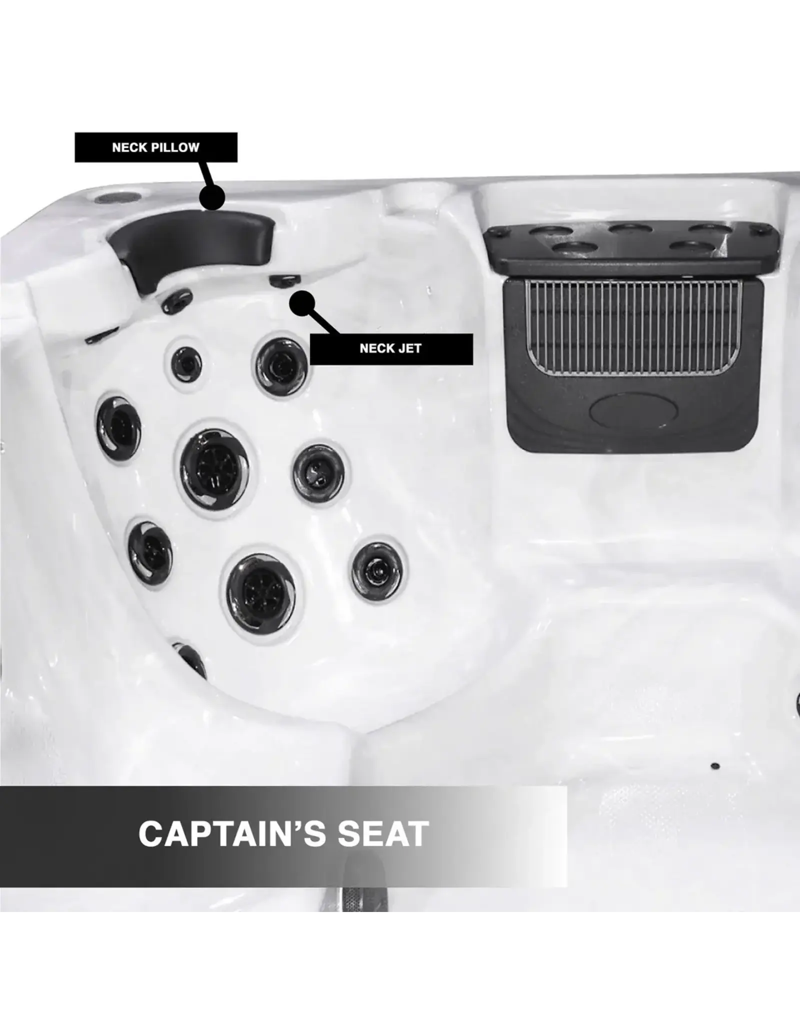 Great Lakes Spas Great Lakes Spas - St. Clair 6-Person Hot Tub
