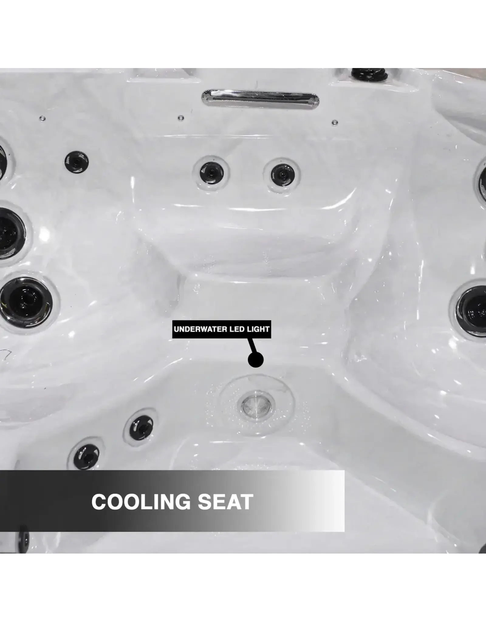 Great Lakes Spas Great Lakes Spas - St. Clair 6-Person Hot Tub