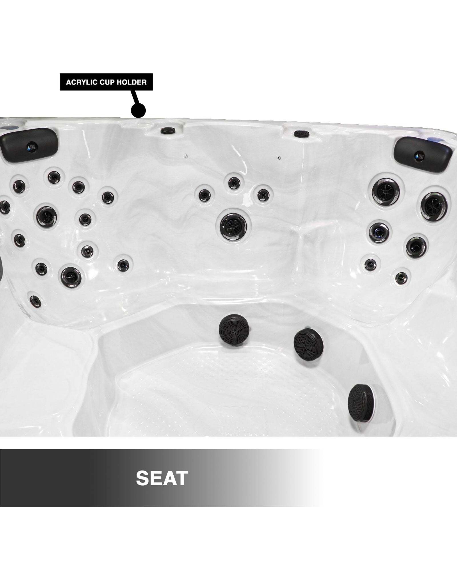 Great Lakes Spas Great Lakes Spas - Superior 7-Person 52-Jet Hot Tub