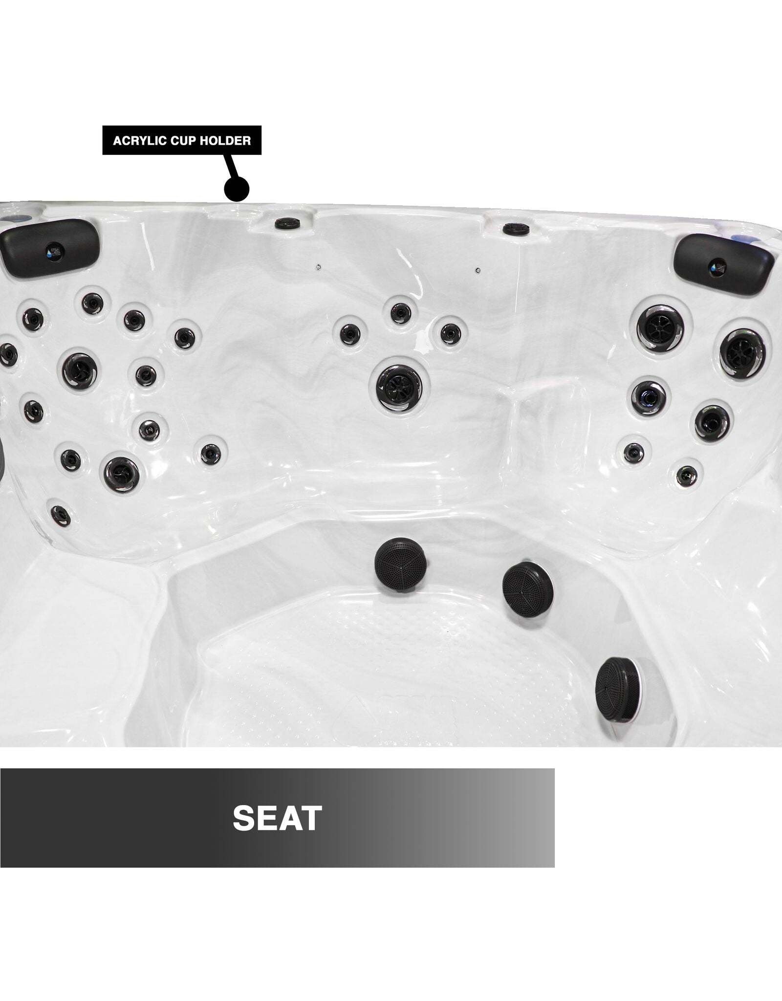 Great Lakes Spas Great Lakes Spas - Superior 7-Person 52-Jet Hot Tub