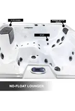Great Lakes Spas Great Lakes Spas - Michigan Lounger 6-Person Hot Tub