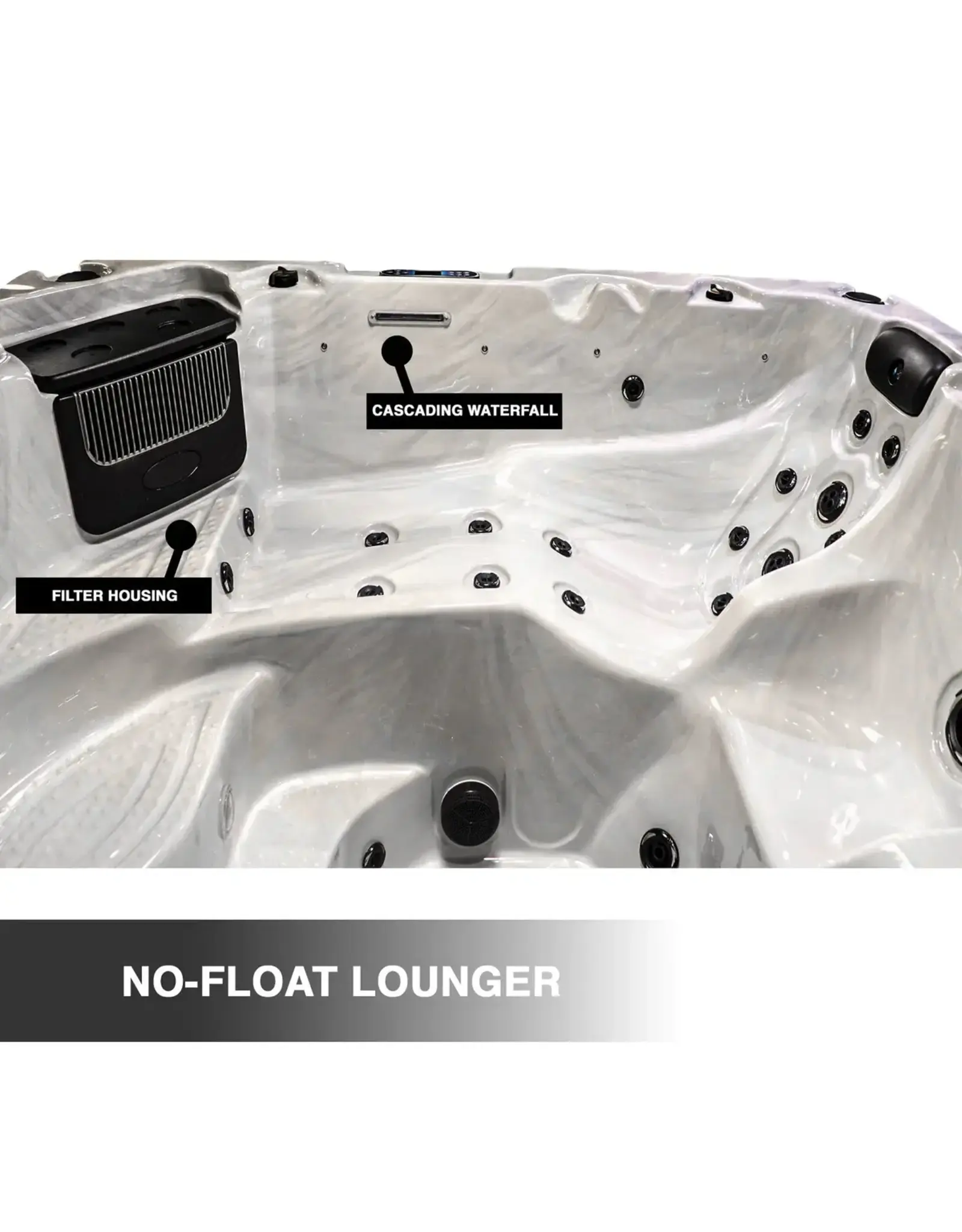 Great Lakes Spas Great Lakes Spas - Niagara Falls GL 7-Person 60-Jet Hot Tub