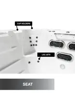 Great Lakes Spas Great Lakes Spas - St Lawrence 20ft GL 17-Person 73-Jet Swin Spa