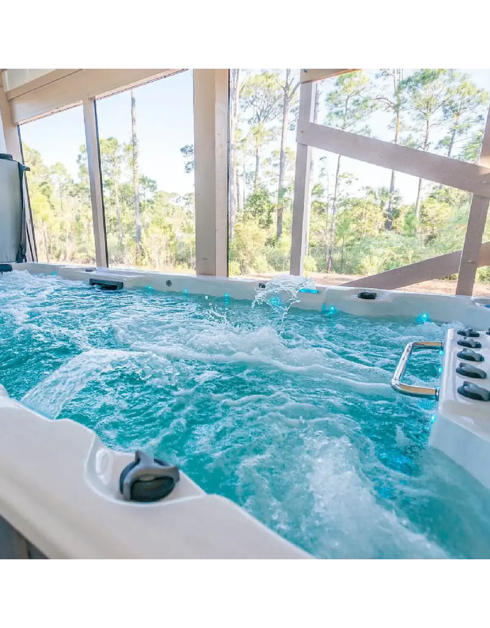 Great Lakes Spas Great Lakes Spas - St Lawrence 16ft GL 15-Person 72-Jet Swin Spa