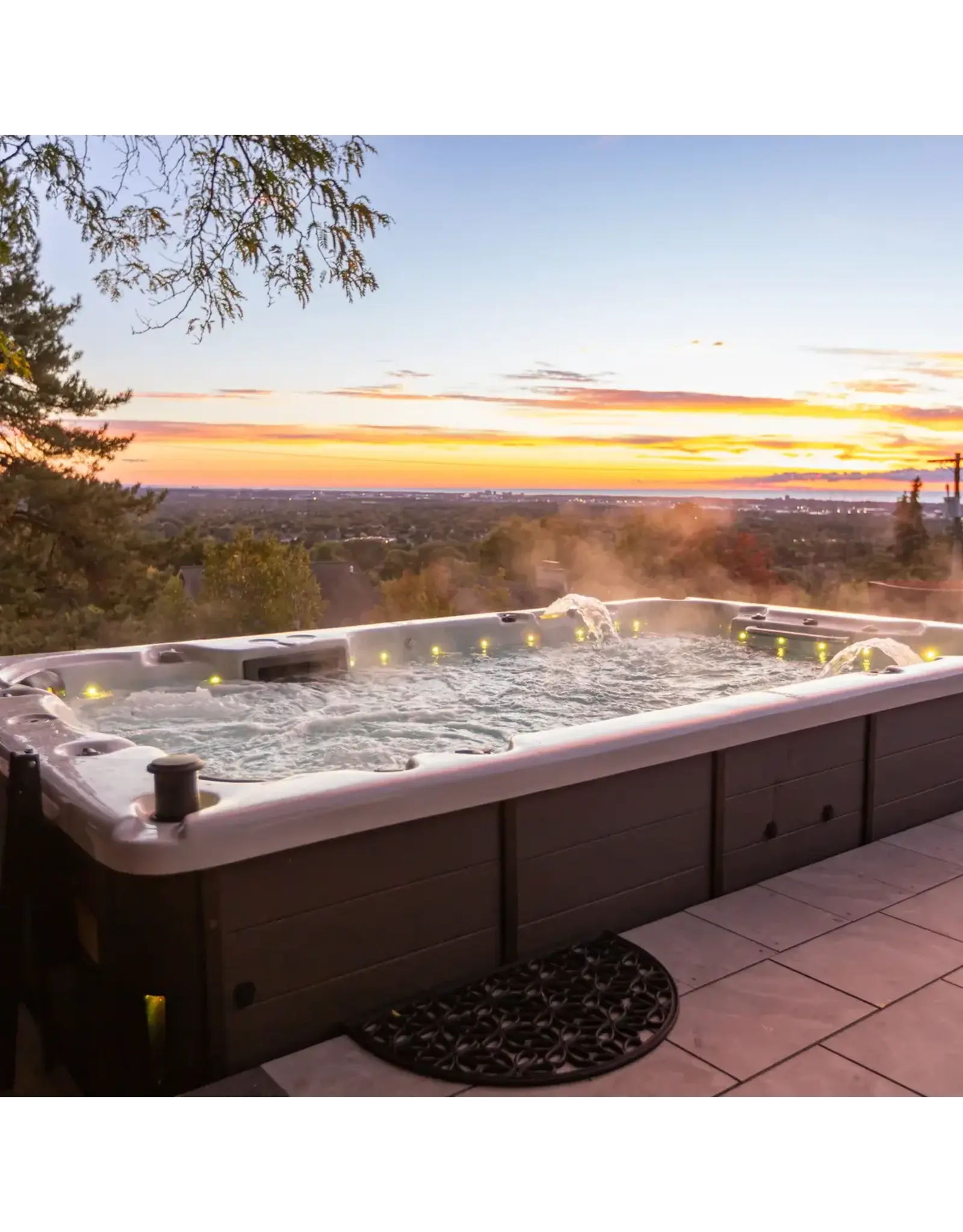 Great Lakes Spas Great Lakes Spas - St Lawrence 13ft GL 12-Person 39-Jet Swin Spa