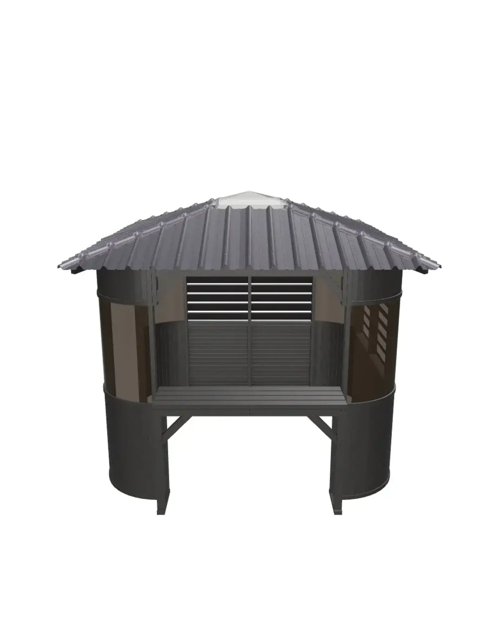 Great Lakes Spas Great Lakes Spas - Fraser Gazebo 10ft * 10ft - Coffee
