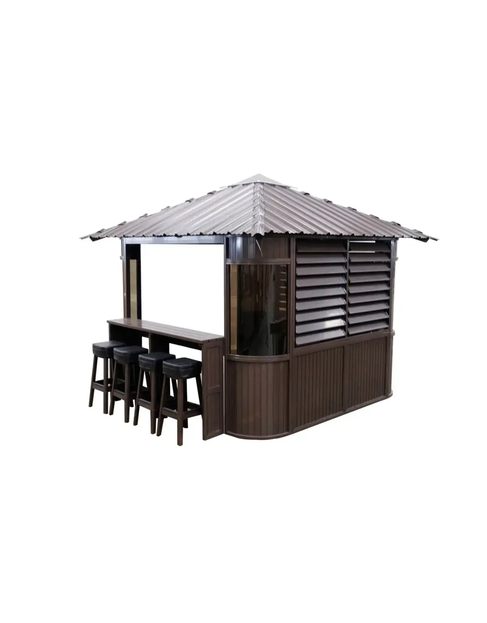 Great Lakes Spas Great Lakes Spas - Fraser Gazebo 10ft * 10ft - Coffee