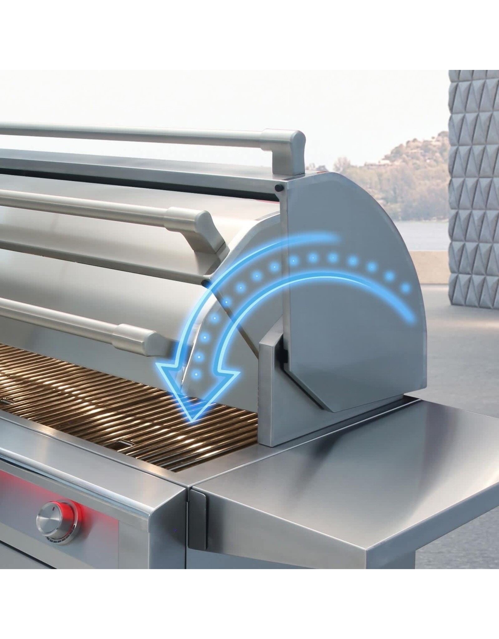 Alfresco Alfresco AIPG 36-in 3 Burner Built-In Propane Grill - AIPG-36-LP