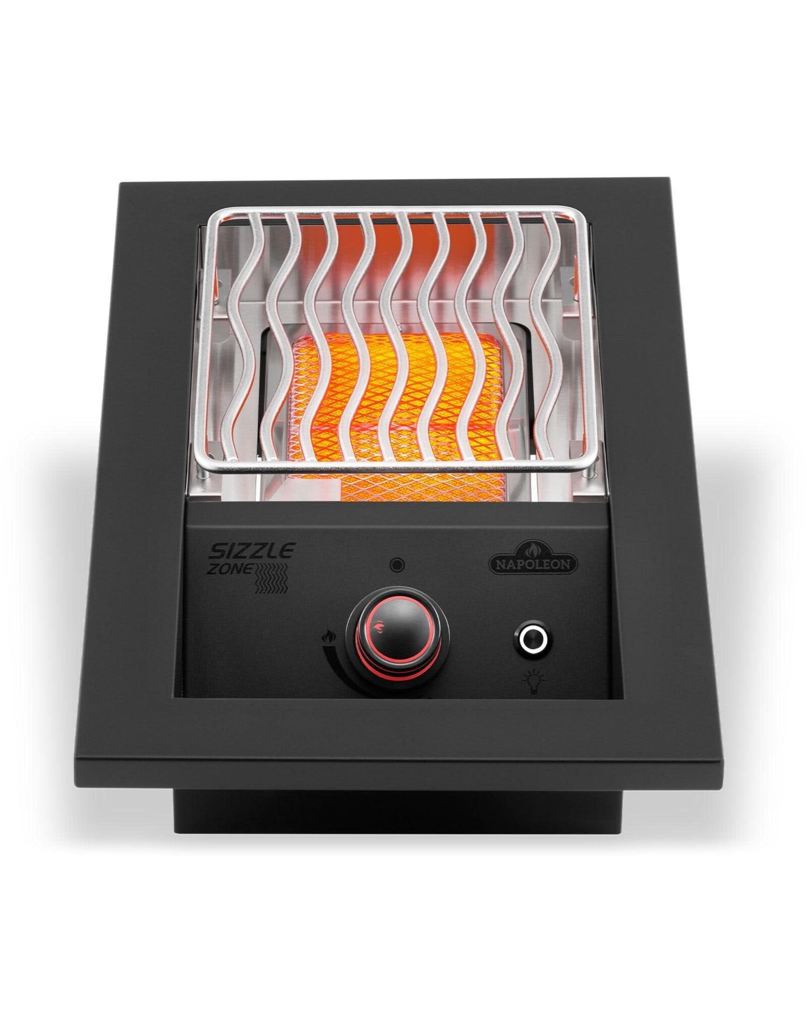 Napoleon Napoleon Built-In 700 Series 10" Single Infrared Burner Propane, Matte Black - BIB10IRPMK