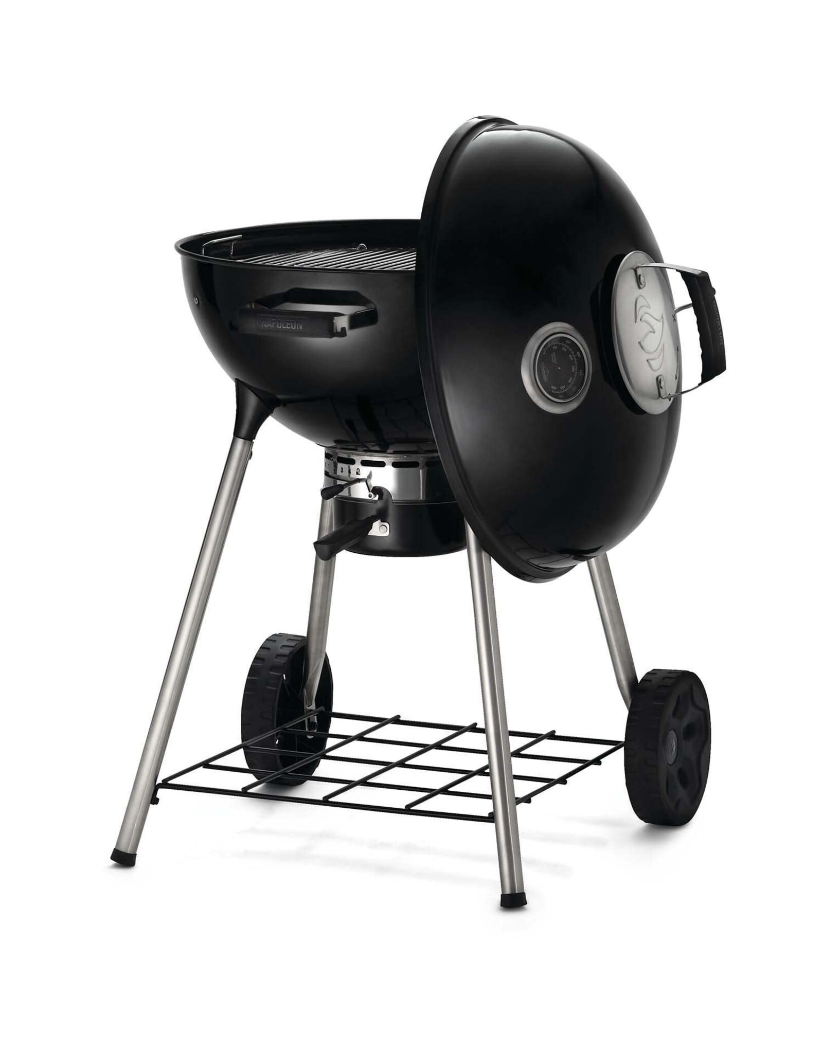 Napoleon Napoleon NK22 Charcoal Kettle Grill, Black - NK22K-LEG-3