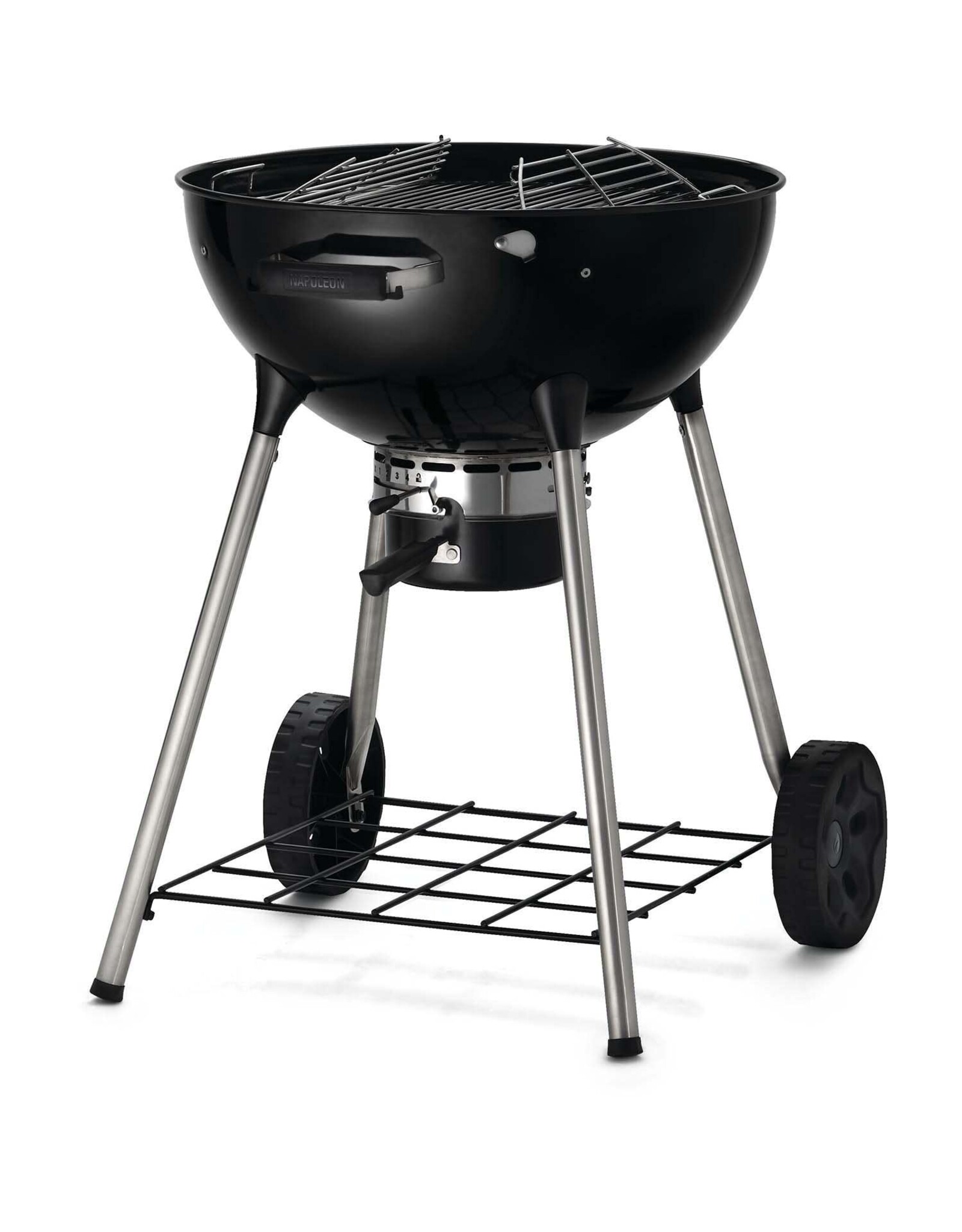 Napoleon Napoleon NK22 Charcoal Kettle Grill, Black - NK22K-LEG-3