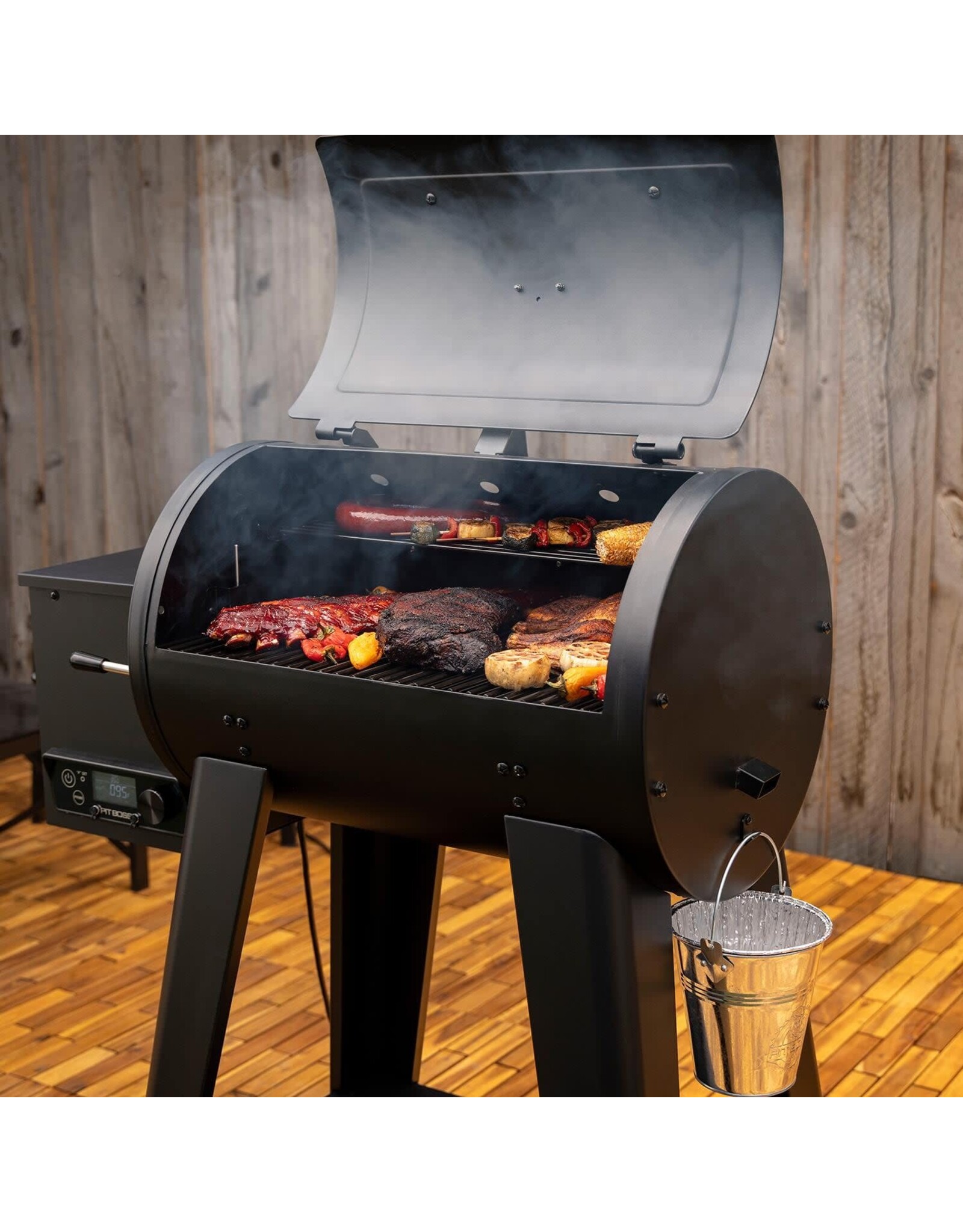 Pit Boss Pit Boss 500FB2 Pellet Grill - Matte Black - 11086