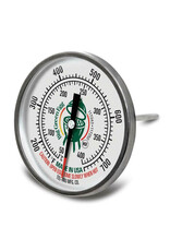 Big Green Egg Big Green Egg Tel-Tru Temperature Gauge LARGE DIAL 3"/8cm (750°F / 400°C) (fits all except Mini) - 117250
